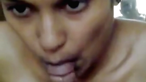 Indian amateur brunette gets fucked and her hairy pussy