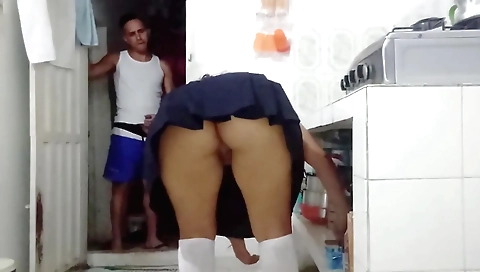 Indian chick with a big booty gets her anus fucked