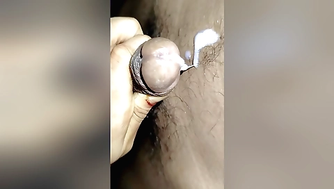 Bhabhi with hairy big boobs enjoys some sex with a tall Indian dude