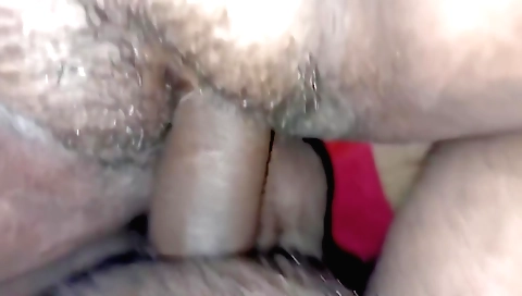 Indian babe with hairy pussy fuck by big white dude