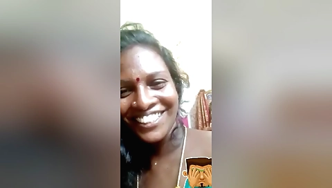 Today Exclusive- Desi Village Bhabhi Shows Her Boobs And Pussy 1