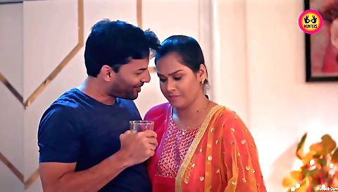 horny brunette milf gets fucked hard and passionately in bed