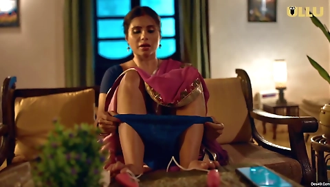 Brunette in her bedroom with a big ass and booty is sexed