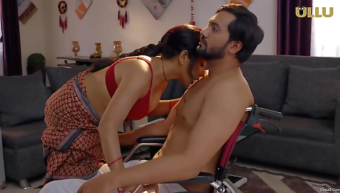 Brunette milf with a nice figure is fucking in front