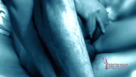 Amateur threesome sex video of a stepdaughter that she loves riding