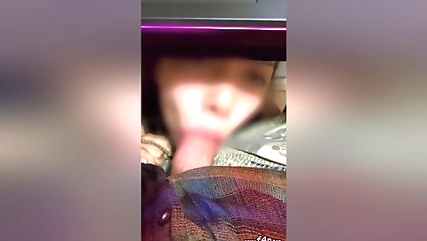 Indian brunette girlfriend gives a blowjob in this vid