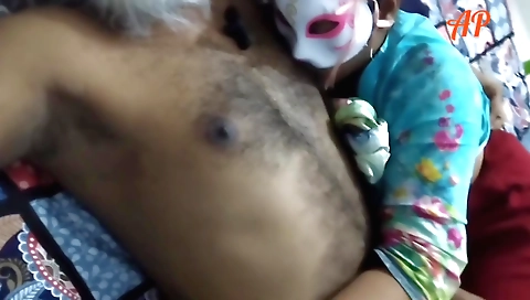 Indian brunette is getting her pussy filled with sperm