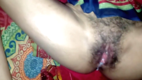 Hairy indian amateur 18+ fetish video with a beautiful woman