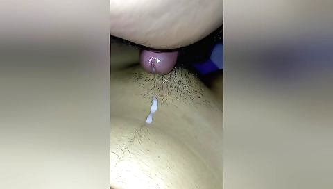 Indian girl in red bikini is fucking with her boyfriend