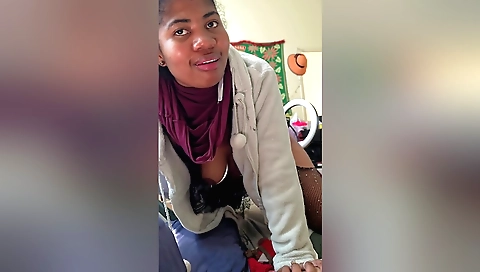 Indian teen with an amateur tight dress and big ass