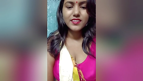 Indian schoolgirl in uniform fucked in the bathroom