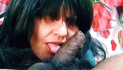 Mature mature brunette milf is fucking and enjoying a good dick