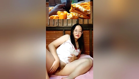 Amateur medical doctor takes a male intern to the office