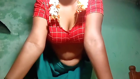 Indian big tits brunette girl gets banged by her husband