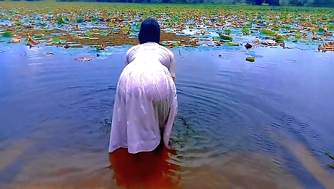 Outdoor babe masturbating and being with her hubby