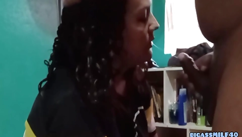 Indian brunette girl gets fucked by her handsome stepson