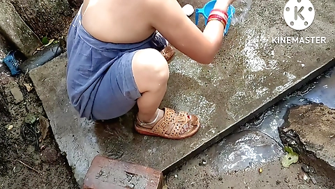 Anita ki in sexy black dress and pussy fucked by a guy