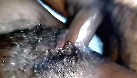 Hairy indian girl is getting fucked in amateur vid