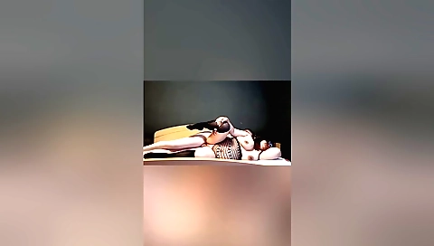 Brunette amateur gets her husband's cock in her mouth and ass