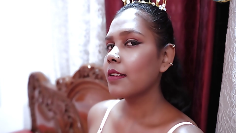 Hot brunette is fucked hard and gets pounded in her mouth