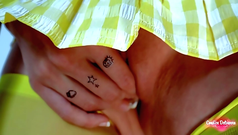 Indian slut in a sexy outfit with big boobs on the bus