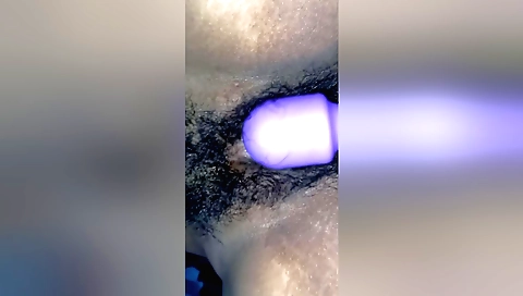 Indian teen girl undresses and masturbates with toy