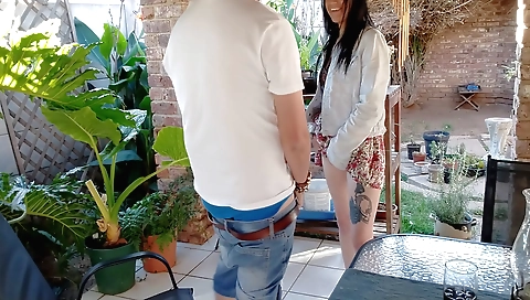 Indian babe in the park is getting fucked outdoors