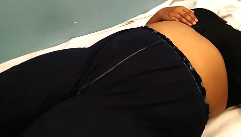 Indian stepsister with big ass showing off her boobs