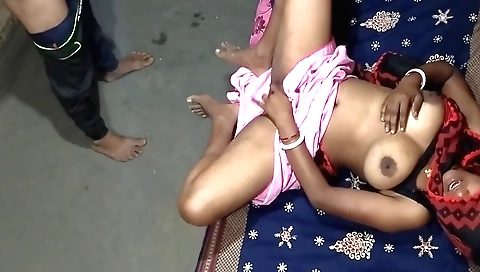 Indian girl gets her wet pussy as big cock in her tight holes