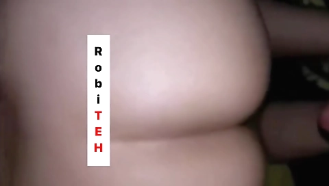 Busty amateur with round ass and big tits getting creampie