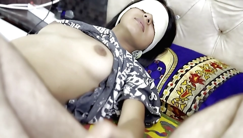 Indian girl is always happy to be the center of attention