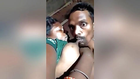 Indian couple made a funny video of sex in their village