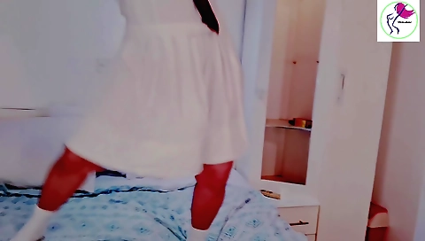 Indian solo amateur woman sucking and finger fucking