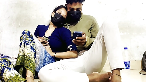 Indian girl sucks her man's big dick and gets fucked