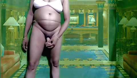 Horny milf porn video with her big cock in the mouth