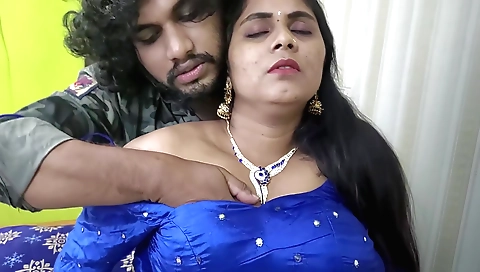Indian sex scene with a juicy pussy and round booty