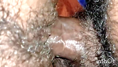 Indian amateur hairy babe with large hairy ass and hairy pussy