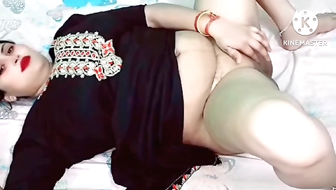 Busty brunette with a sexy round booty riding a man