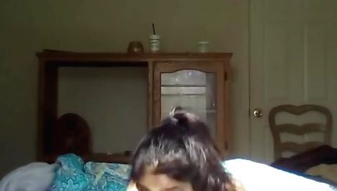 Brunette indian babe with big ass and a juicy pussy