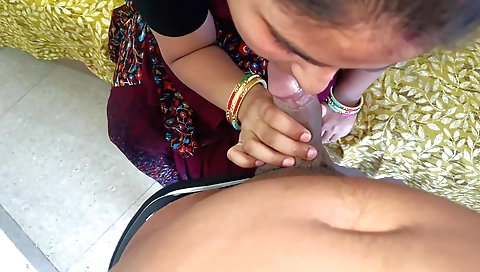 Indian amateur brunette gets deepthroat and hairy!