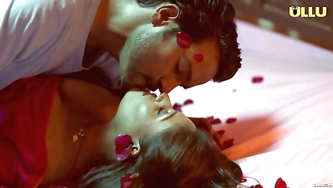 Busty brunette with big tits and a big ass is playing