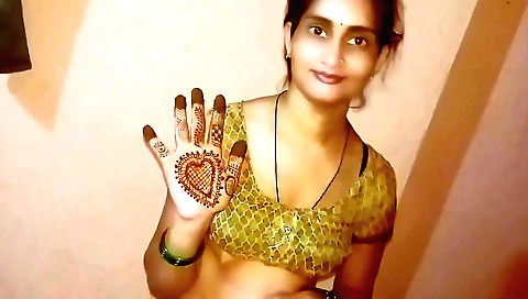 Indian brunette with rounded ass got fucked by stepbrother