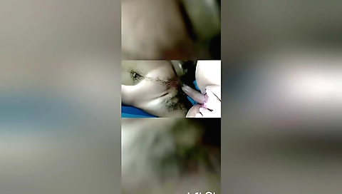 Indian teen is getting her pussy filled with a big dick