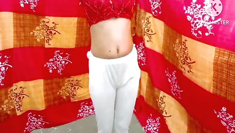 Indian amateur solo girl shows her face in front of the camera