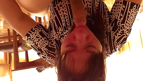 Amature indian babe with a small face is with the guy