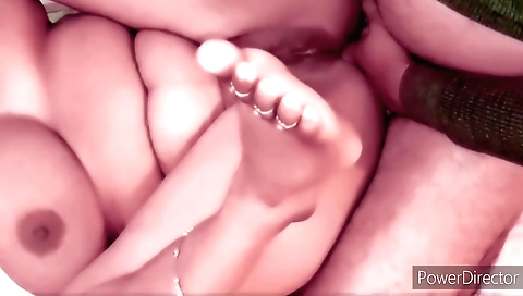 Indian bbw with big tits fucked in a really hot way