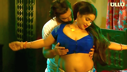 Brunette gets a call and talks to a guy about a job