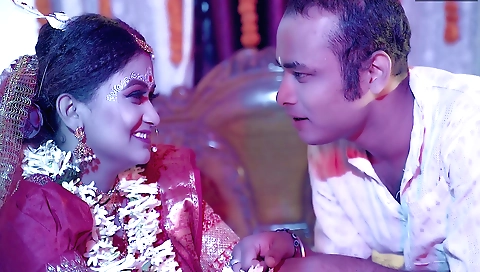 Indian bride has a big wedding day in her husband's home