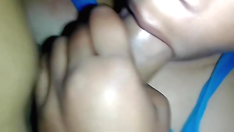 Amateur brunette with small tits gets her pussy fucked