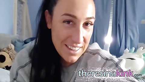 Babysitter with perfect body and a little pussy enjoys fucking